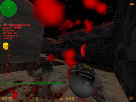 Скриншот CS 1.6 с зомби ботами #4