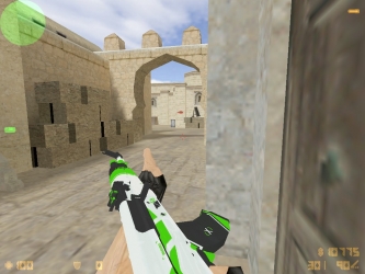 Скриншот АК-47 Зеленый Азимов #1