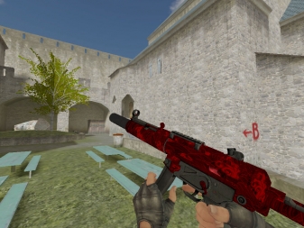 Скриншот MP5-SD Красная роза #1