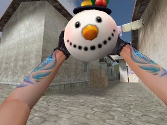 Скриншот Граната Голова Снеговика #1