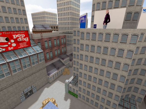 Скриншот awp_rooftops #0
