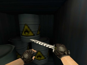 Скриншот Штык-нож M9 Зебра #1