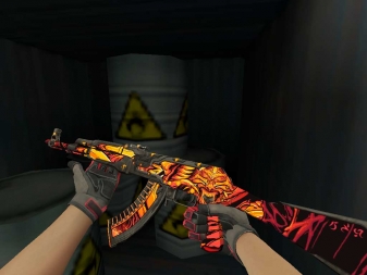Скриншот AK-47 Пламенный демон #0