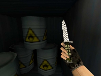 Скриншот Штык-нож M9 Зебра #0