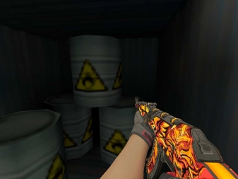 Скриншот AK-47 Пламенный демон #1