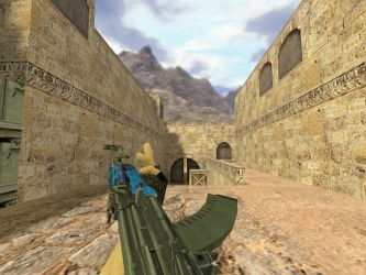 Скриншот АК-47 Синий ламинат #1