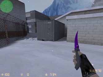 Скриншот Складной нож Фиолетовое масло #3