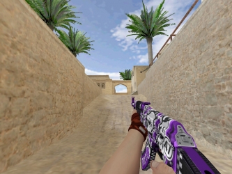 Скриншот AK-47 Фиолетовое разрушение #1